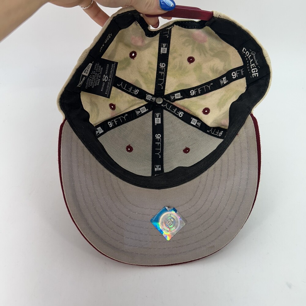 Florida State Seminoles Hat Cap Snap Back Floral NCAA Baseball New Era - Picture 6 of 12